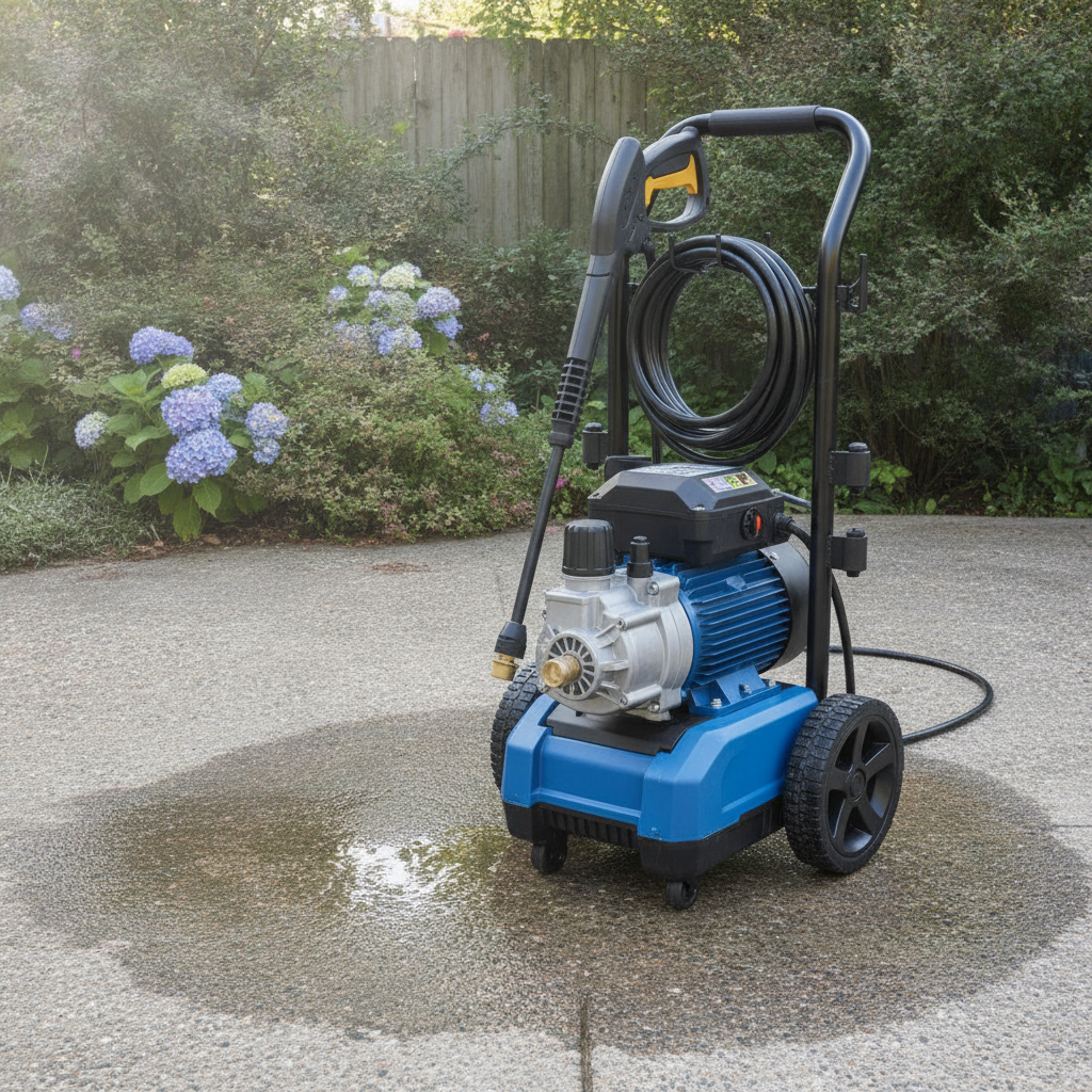 Pressure Washer equipment no person
